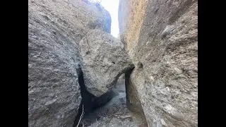 Lee Canyon Narrows in the Spring Mountains in Nevada