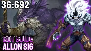 (36s) ALLON |NO A10| BOT GUIDE - TEAM DARK |S16 Battlefield of Time [Solo Leveling: Arise]