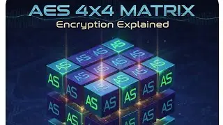 AES 4&times;4 Matrix Explained | Step 1 of AES Encryption