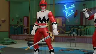 Lost Galaxy Red Ranger gameplay enjoy