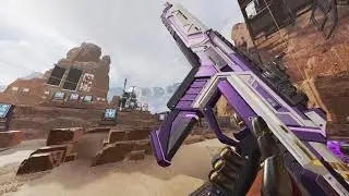 Amethyst Apathy R-301 in-game showcase w/ attachments | Apex Legends