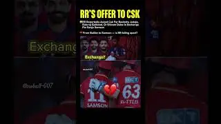 Why is Everyone Leaving RR? | Sanju Samson to CSK Trade Talks | IPL 2025 Drama #shortfeed