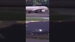 Beautiful Sunrise Landing #shorts  #aviation #airportstream #liveplanespotting