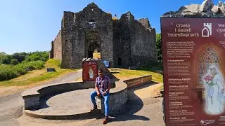 Oystermouth Castle, where supernatural creatures are sighted, #Swansea, #wales
