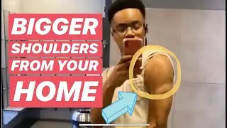 THE BEST Calisthenics Home Shoulder Workout | FRONT MIDDLE REAR DELTS | NO WEIGHTS
