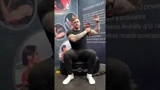Power Plate Pulse Massage Gun In Use