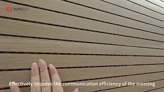 Fire Proof Elevate Acoustic Design Grooved Panels For Premium Sound Environments