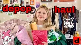 depop unboxing + try on haul! ★彡
