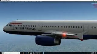 London LHR - Edinburgh EDI TIMELAPSE | BAW1432 | P3D v4.4