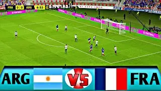 ARGENTINA vs FRANCE | 31 jan 2026 - International football match | eFootball 4K gameplay 