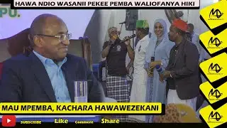 MWINYI MPWEKU NA MAU MPEMBA HAWAWEZEKANI TENA, MBELE YA RAIS MWINYI WAFANYA HILI
