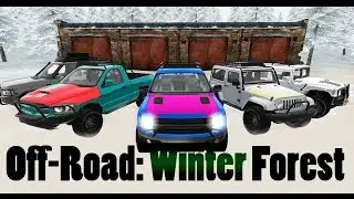 Off-Road Winter Forest | Frist Gameplay | Catsbit Games  | Simulation | Android/iOS Gameplay HD