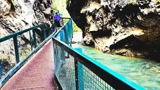 The Most Beautiful Trail to Waterfalls | Johnston Canyon Trail