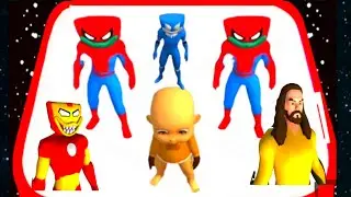 Hero Monster Color Battle ( NOOB vs PRO ) Superhero Gameplay