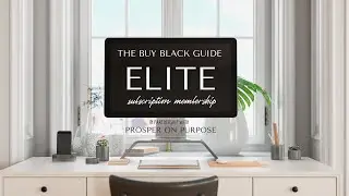 The Buy Black Guide Elite, a subscription membership for Black-Owned Business owners.