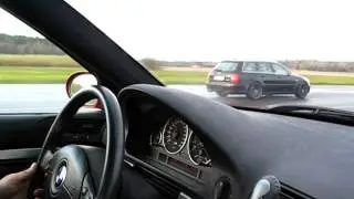 50-300 Km/h Audi RS4 460 HP Vs BMW M5 E39 400 HP