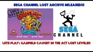 Sega Channel Lost Archive Preserved!! - Lets Play Garfield Lost Levels