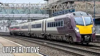 Ex EMR Class 180 Heads for Storage via Stafford 29/01/26