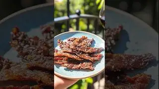 🔥 Homemade Chicken Jerky &ndash; The Ultimate Protein Snack! 🍗🔥 #snacks #recipe #chicken