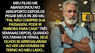 Gastei R$ 200.000 em uma Viagem de Férias, no Aeroporto Meu Filho disse: 