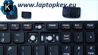 Installation guide how to install repair fix key in keyboard LENOVO G560 Z560