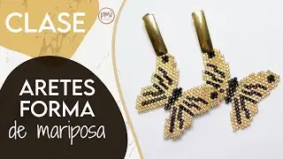 Hermosos aretes en forma de mariposa🦋✨