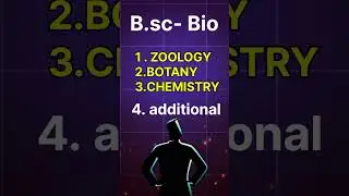 b.sc bio me kitne subjects hote hain bsc biology #class  #examtricks #currentaffairs #collegeexam