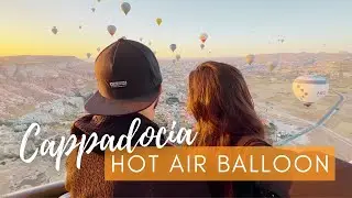 THE MOST MAGICAL MORNING | sunrise hot air balloon ride + Turkish breakfast