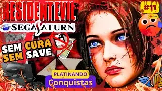 🔴Resident Evil Sem Life Ervas Sem Salve Sega Saturn 1997 #11 retroachievements #retroachievements RA