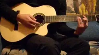 Testing my new Aria AK-30CE, Stratovarius-Coming home