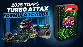 F1 Turbo Attax 2025 Shakedown Tin Opening Formula 1 Trading Cards Unboxing #f1 #topps 
