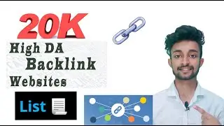 20k Dofollow backlinks List | Free High Authority  Dofollow Backlinks from DA 92- PA-95 Website