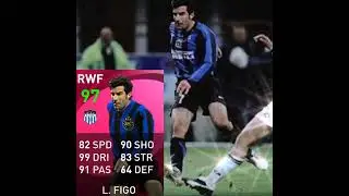 Luis Figo Iconic Moment Inter Milan (20/11/2005)
