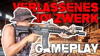 Airsoft im verlassenen Holzwerk