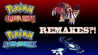POKEMON OMEGA RUBY AND POKEMON ALPHA SAPPHIRE [HOENN REMAKES] CONFIRMED!