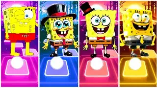 Patrick Star 🆚 Sandy Cheeks 🆚 Spongebob 🆚 Plankton - Tiles Hop Battle🇱🇷🇱🇷❤️