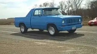 Wyatts 1976 Dodge 400 big block AKA Pretty Blue