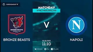 AFL21. Euroleague B. 1/8 final. Bronze Beasts - Napoli