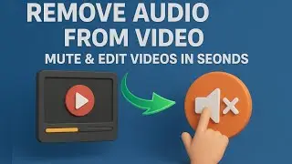 Remove Audio from Video: Mute & Edit Videos in Seconds