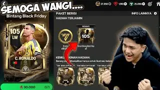 OPEN 30.000 TOKEN BLACK FRIDAY & GACHA MENCARI GOAT MESSI DAN CR7! SEMOGA 110! - EA FC MOBILE 25