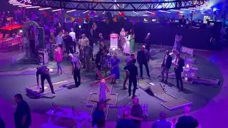 Crazy Golf corporate entertainment for Dunelm Flashback Festival organised by Meet & Potato