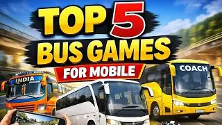 🔥TOP 8 BEST BUS GAMES FOR MOBILE 🚌 | BUS SIMULATOR HINDI #dvmgamerz #bussimulator