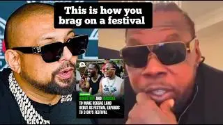 vybzkartel show sean paul how you take credit for a festival, burna boy & masicka reggae land uk