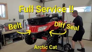 VIP Service Including Front Diff Seal and Belt!