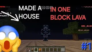 MINECRAFT LAVA ONE BLOCK 2 Gameplay omg yekya ho gya😱😱