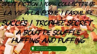 Split Fiction / Secret Success / Secret Achievement / Breathless / Huffing and Puffing / 100%