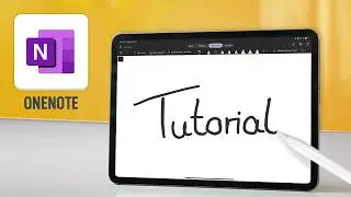 ✍️ OneNote auf dem iPad (Das gro&szlig;e Tutorial)