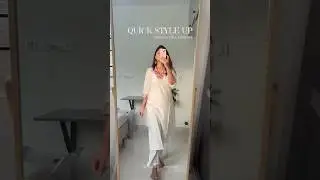 Grwm #fitcheck #bts #fashion #ethnickurti #ethnicset #myntra #shoppingvlog