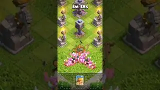 Raged Barbarian vs all levels crusher #shorts #gaming #viral #clashofclans #youtubeshorts