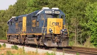 CSX EMD Road Slug #2362 with good Nathan K5LAR-24 leads F713-28 North (Chase) North thru NC